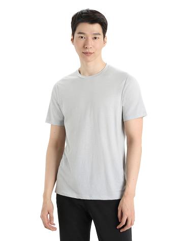 Ether Men's Icebreaker Merino Tech Lite II Short Sleeve Tee T Shirts | USA 1165XYUF